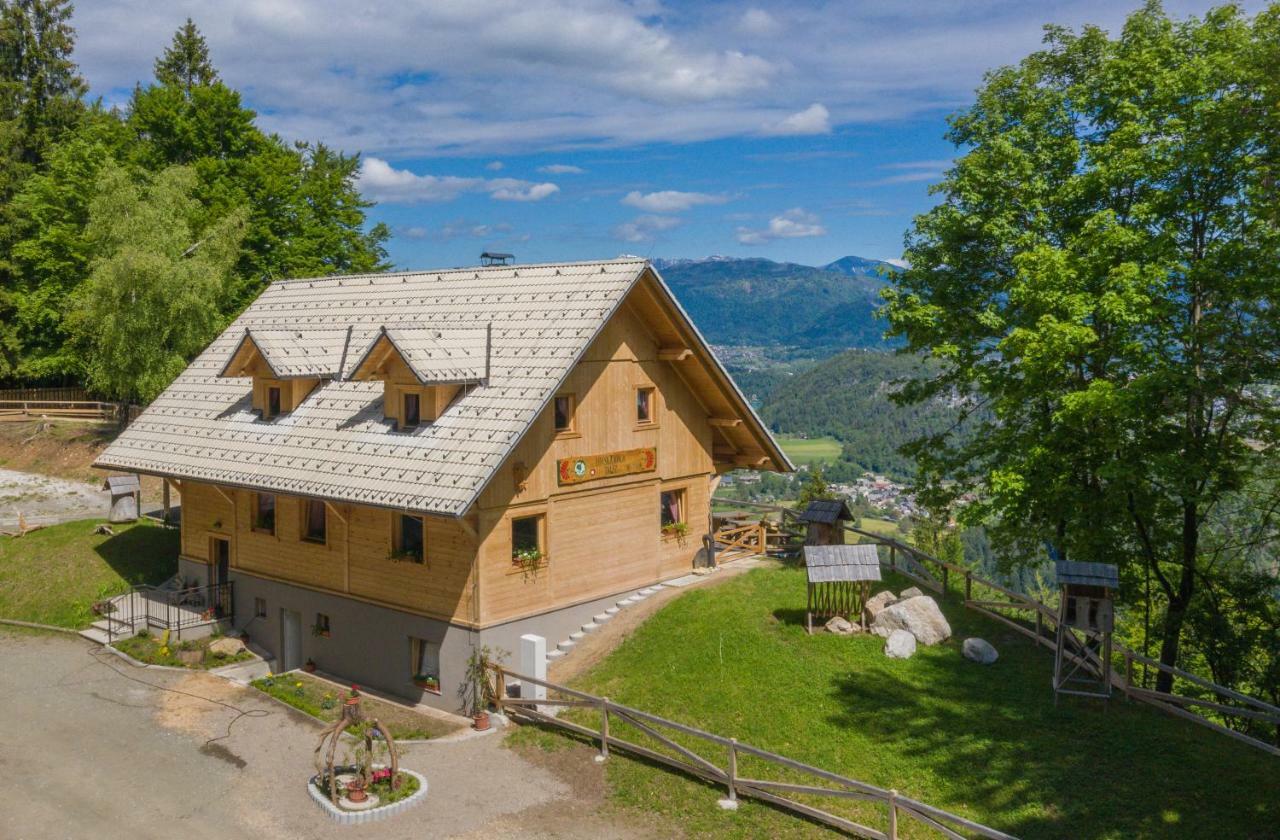 Bed and Breakfast Koca Na Talezu Ribno Exterior foto